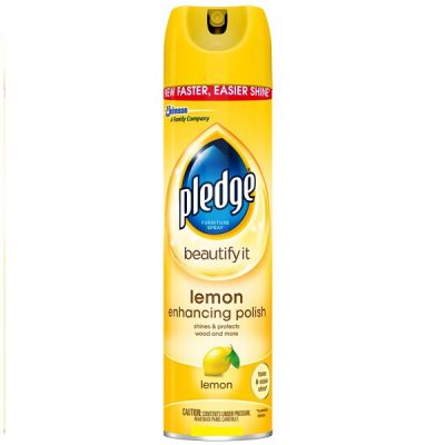 Limpiador En Spray, Pledge Aroma A Limón. 403 gr (14.2 oz).