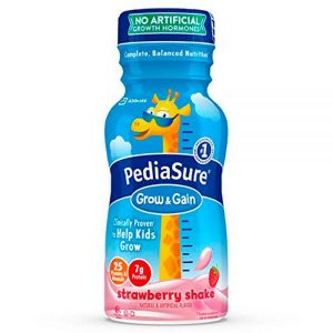  PediaSure Batido de fresa - 8 oz. botellas - 24 pk. : Bebés