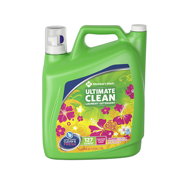Detergente Líquido Aroma Floral, Ultimate Clean, Member's Mark. 5.79 L (196 FL oz). iTengo
