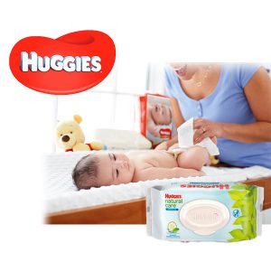 Caja De Toallitas Humedas Para Bebés, Natural Care, Huggies. (17 Unidades).  - iTengo