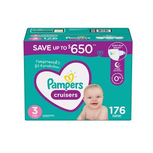  Pampers Pañales Swaddlers, talla 1 (8-14 libras), 210 unidades  : Bebés