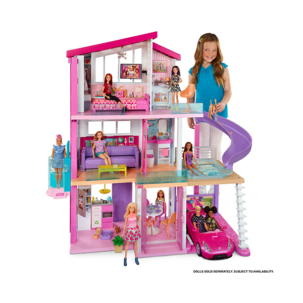 ganso Turbulencia toda la vida Casa De Muñecas De Ensueño, Dreamhouse De Barbie Con Accesorios. - iTengo