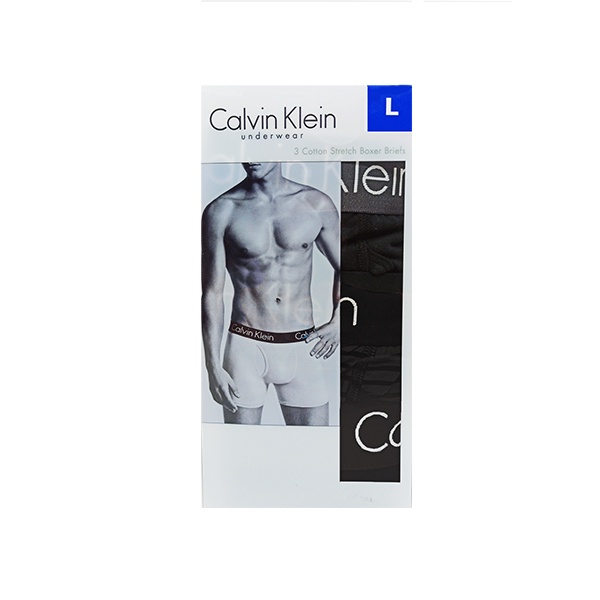 cristal almohada Penetración Paquete De Boxers, Talla L, Color Negro Calvin Klein. (3 Unidades). - iTengo