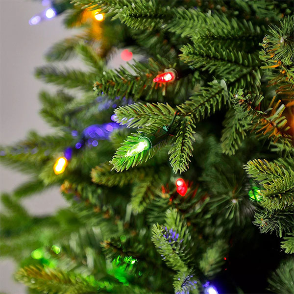 Árbol De Navidad, Con Luces Multicolor Led Integradas, De 8 Funciones,  Member's Mark. (2.13 m) - iTengo