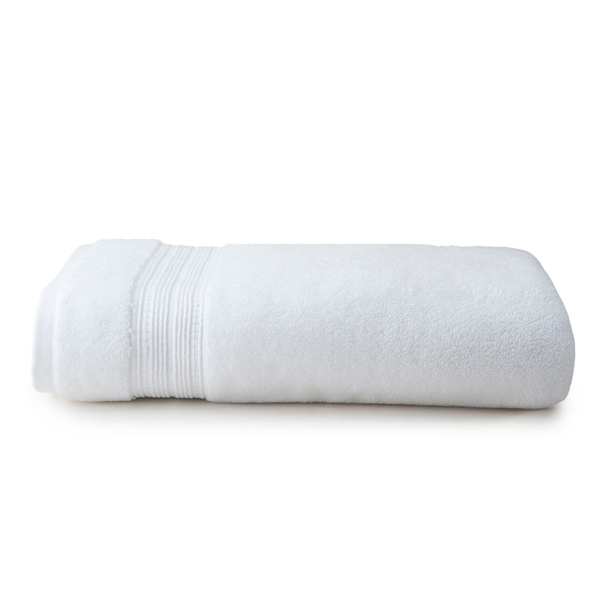 toalla en color blanco extra gruesa para baño 60 x 110 cm hema - HEMA México