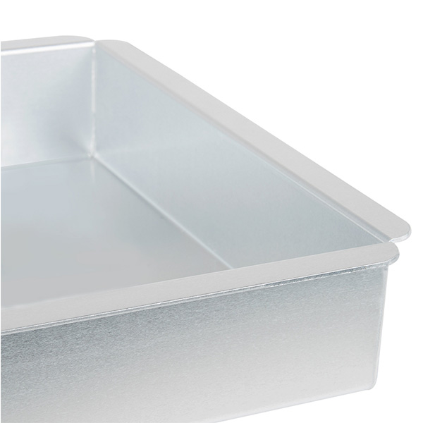 Magic Line - Molde rectangular para tartas, de aluminio oblongo, para  hornear en casa y profesional (9 x 13 x 2 pulgadas)